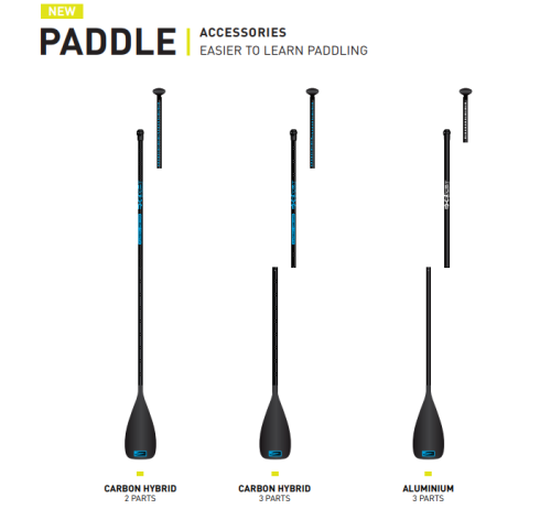 Wiosło EXOCET PADDLE EASIER TO LEARN PADDLING 3 PARTS 2019