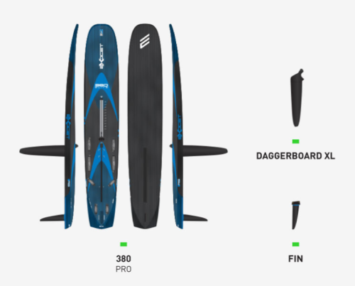 Raceboard EXOCET RS 380 THE ULTIMATE RACEBOARD 2019