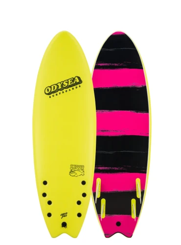 SOFTBOARD CATCH SURF ODYSEA SKIPPER QUAD 6’0” x 21.5” LEMON 2022