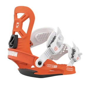 Wiązania juniorskie snowboardowe Union Cadet Mini Orange Flame 